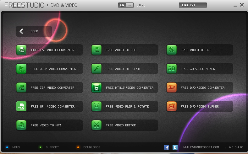 برنامج تحميل Free Studio ويحتوي على أكثر من 50 برنامج بوقت واحد Free Studio , برنامج , داونلود , يحتوي , على , أكثر . من , برنامج . روابط , اليوتيوب , الدايلموشن , القص , تحويل , الفلاش , الى , صيغة , MP3